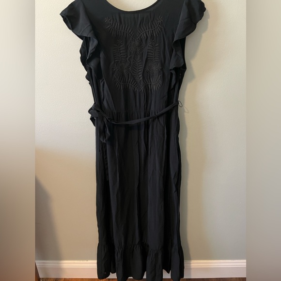 Who what wear embroidered maxi dress  Sz M - Picture 7 of 9
